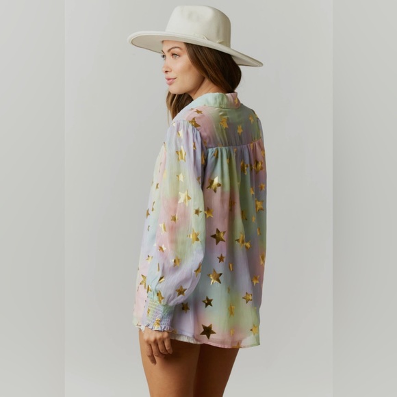 Star Button Down Shirt - Picture 2 of 6